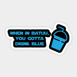 Batuu - Blue Milk Sticker